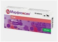Марфлоксин 5 мг, 10 табл., KRKA 1011201802 фото