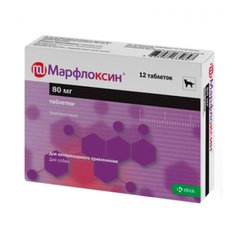 Марфлоксин 80 мг, 12 табл., KRKA 2207202099 фото